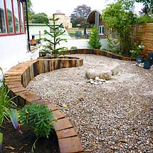 Riverside garden design